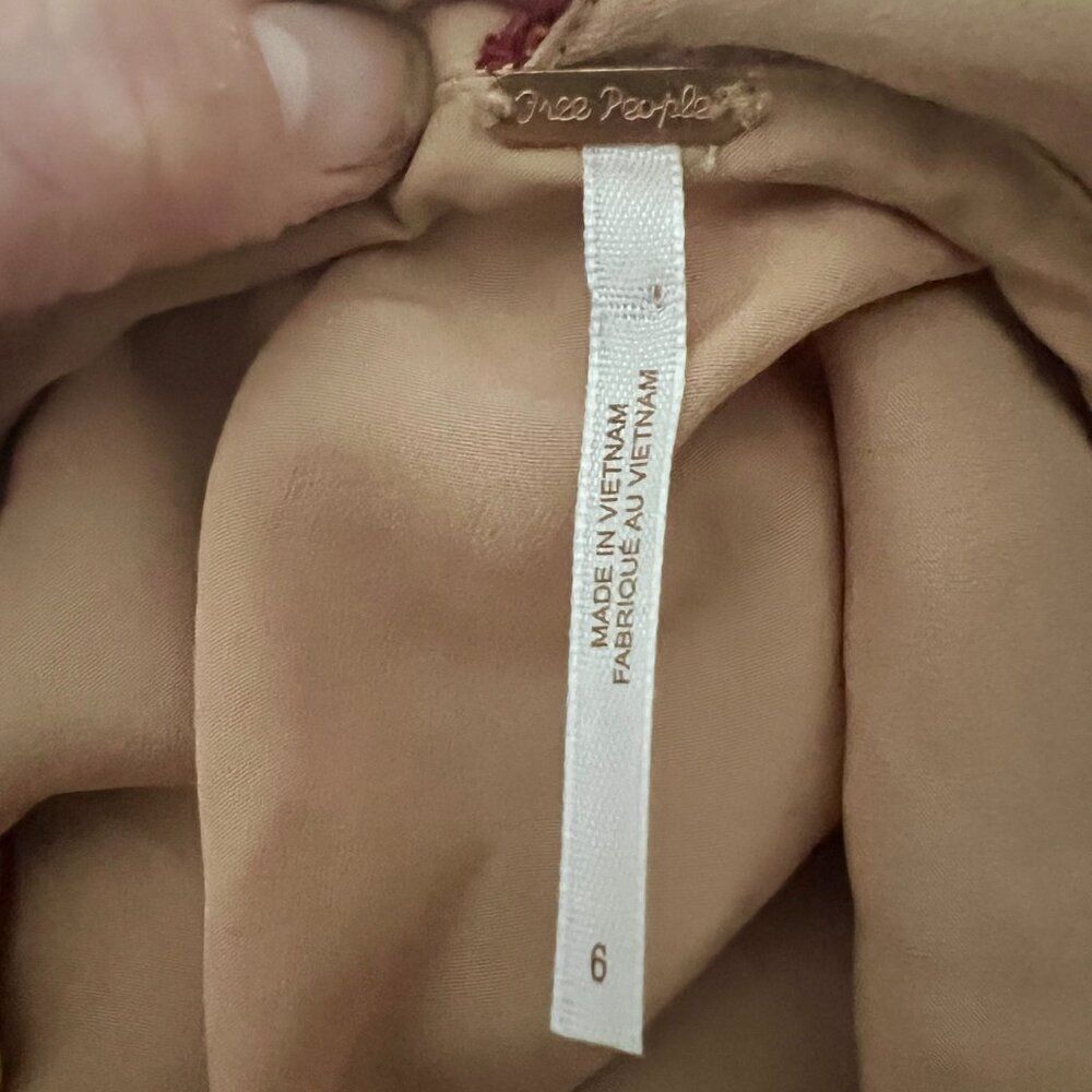 FREE PEOPLE - NIGHT SHIMMERS SEQUIN DRESS - SIZE 6 - Picture 8 of 9